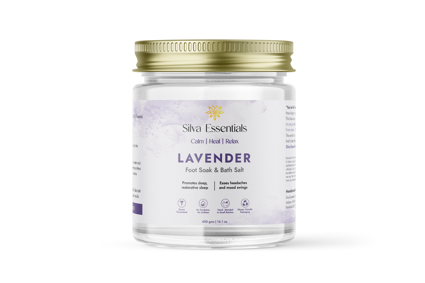 Silva Bath Salt – Sapphire | Calm Your Mind, Soothe Your Soul